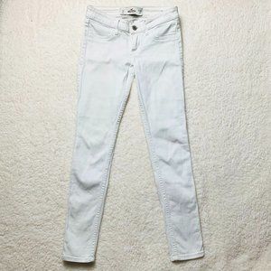 Hollister White Skinny Jeans size 0S